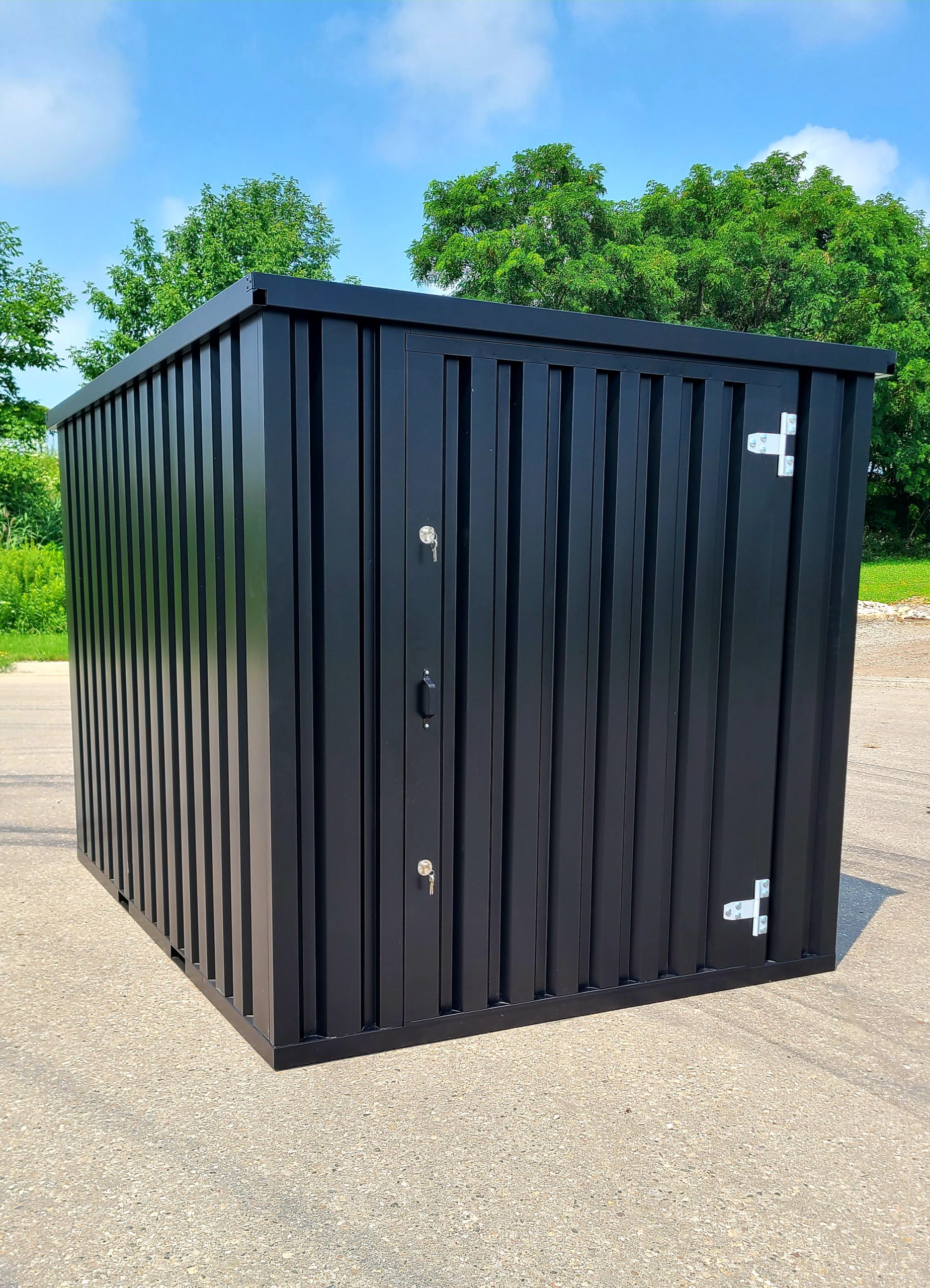 Steel Container Black