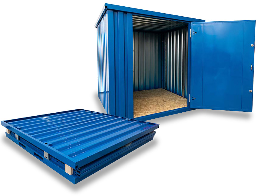 Steel Container popuplockers Blue