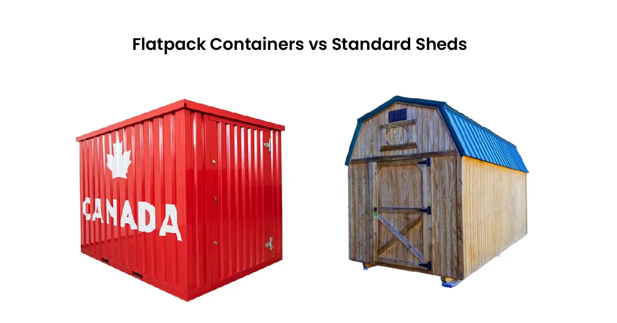 flat Pack Storage Containers in Nova Scotia