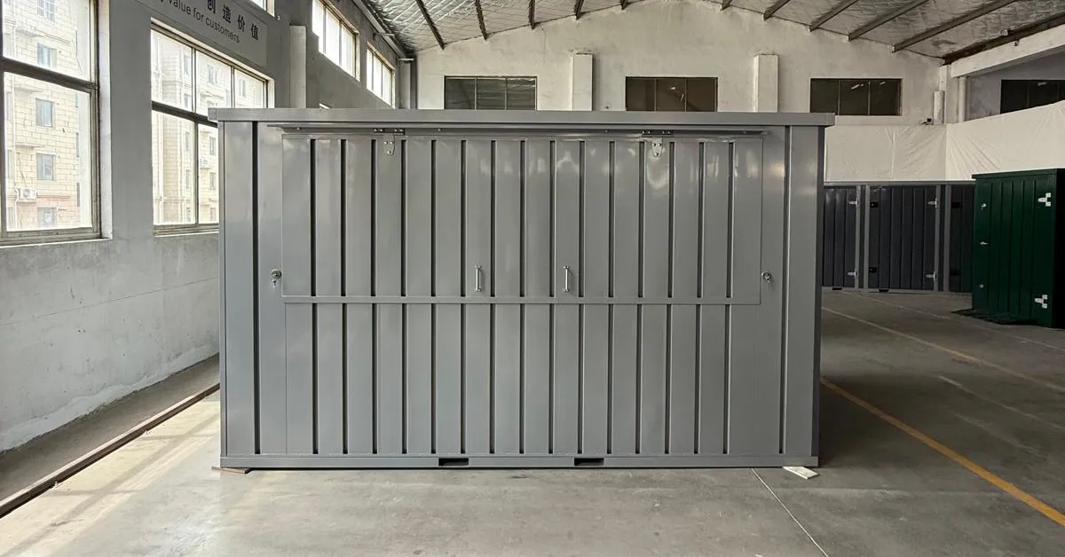 motorcycle storage sheds