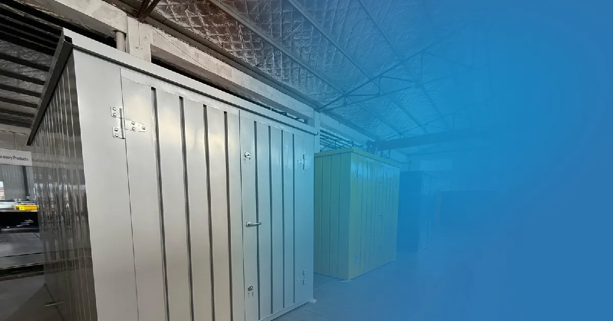 flat pack storage containers